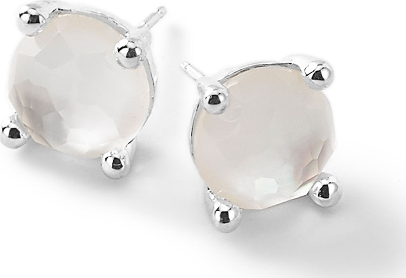 IPPOLITA Rock Candy Stud Earrings in Mother-of-Pearl
