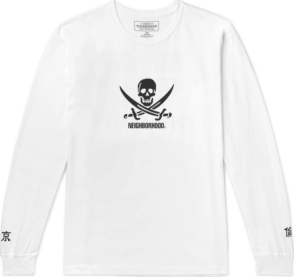 Neighborhood Printed Cotton-Jersey T-Shirt