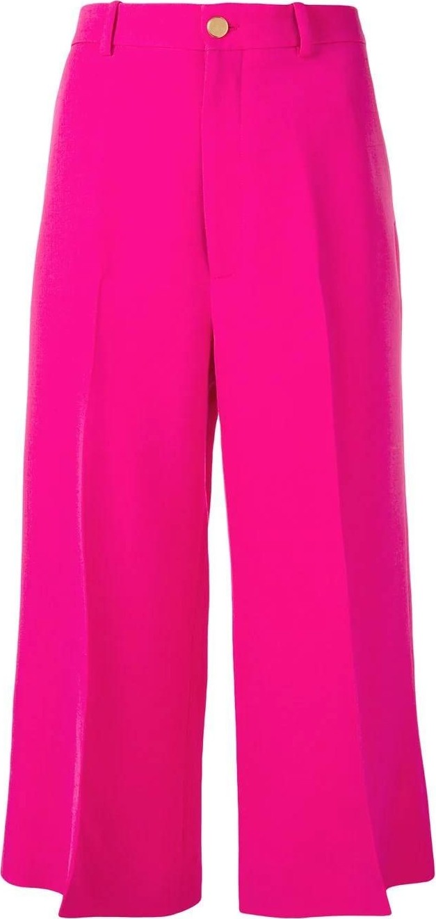 Gucci cropped straight trousers