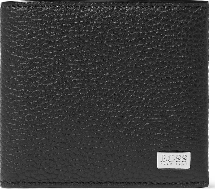 HUGO BOSS Crosstown Full-Grain Leather Billfold Wallet