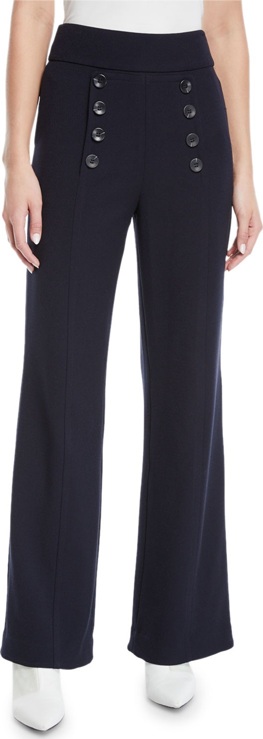 Joie Ardina Sailor-Button Pants