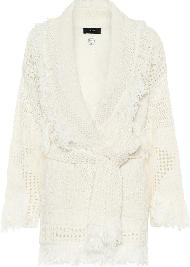 Alanui Icon wool cardigan