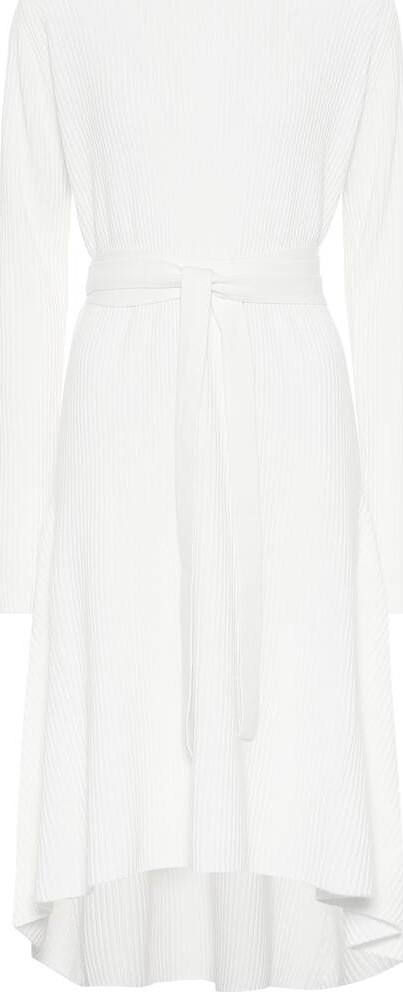 Helmut Lang Wool and cashmere midi dress