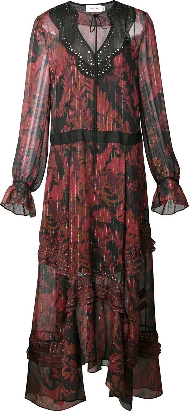 COACH Forest floral print dress