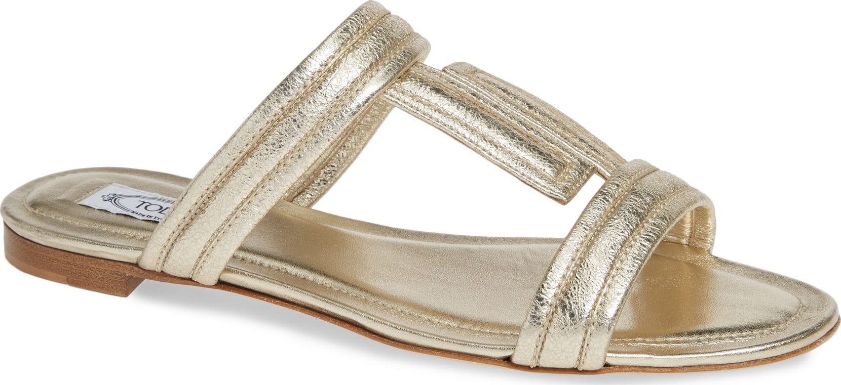 Tod's Double T Slide Sandal