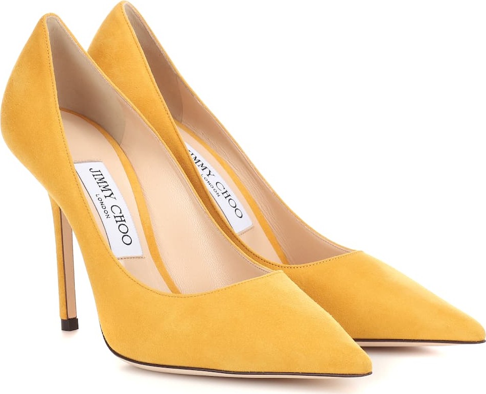 Jimmy Choo Love 100 suede pumps