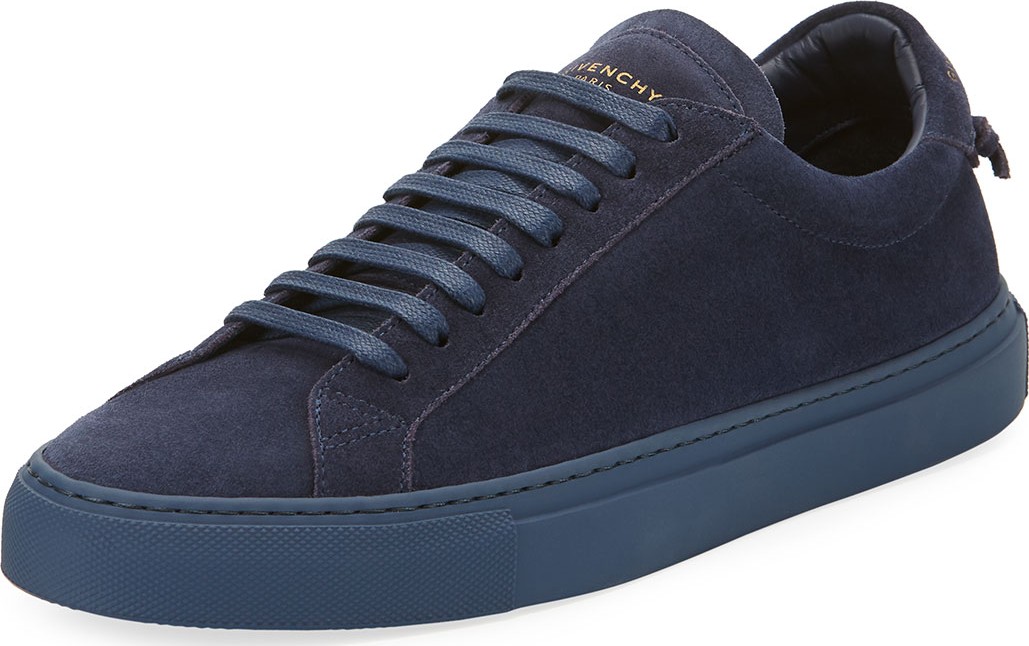 Givenchy Men's Urban Knot Suede Low-Top Sneakers