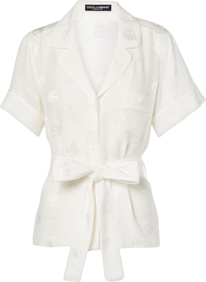 Dolce & Gabbana - DG silk pajama shirt