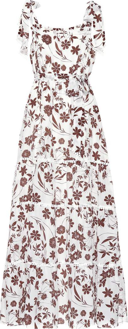 Athena Procopiou With Carly floral silk dress