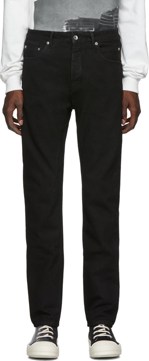 Rick Owens DRKSHDW Black Detroit Jeans