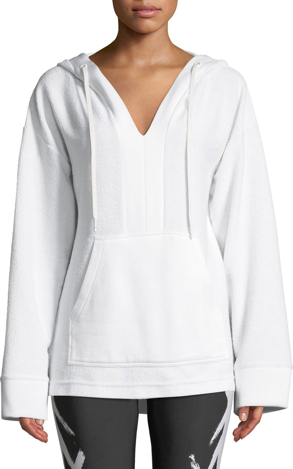 ALALA Baja V-Neck Terry Hoodie