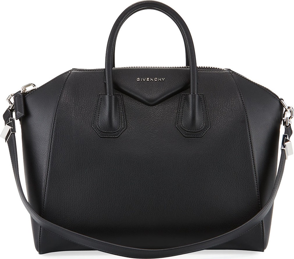 Givenchy Antigona Medium Sugar Goatskin Satchel Bag