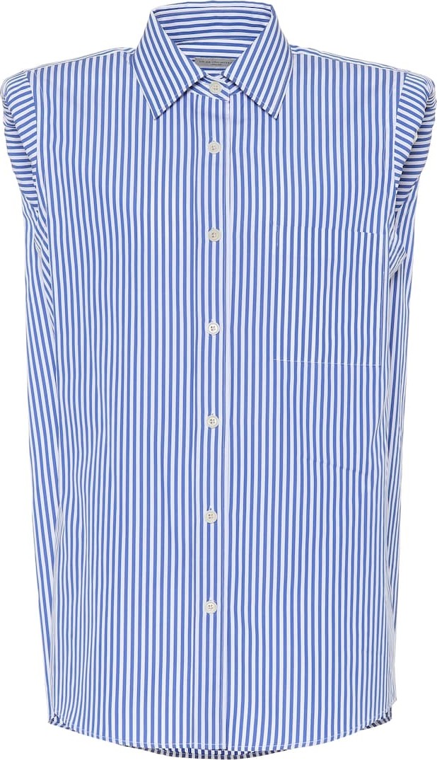 Dries Van Noten Striped cotton shirt