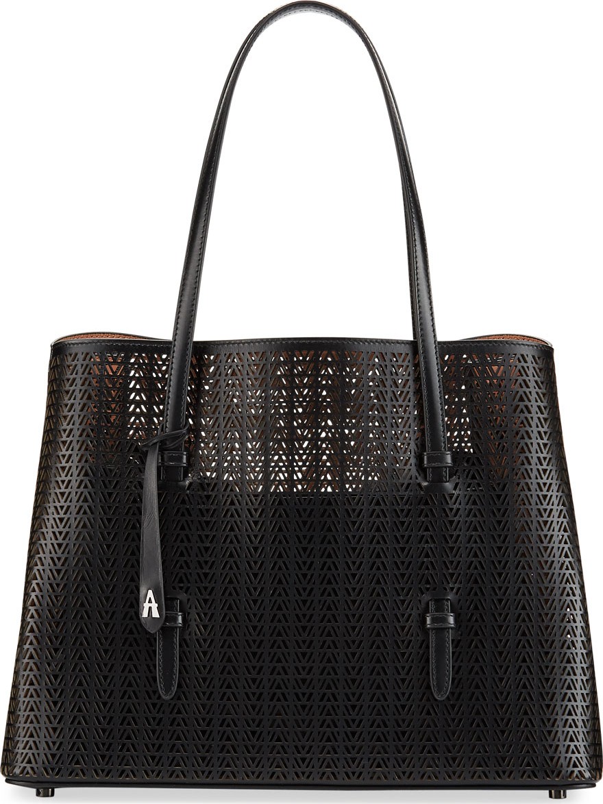 Alaïa Mina Medium Laser-Cut Tote Bag