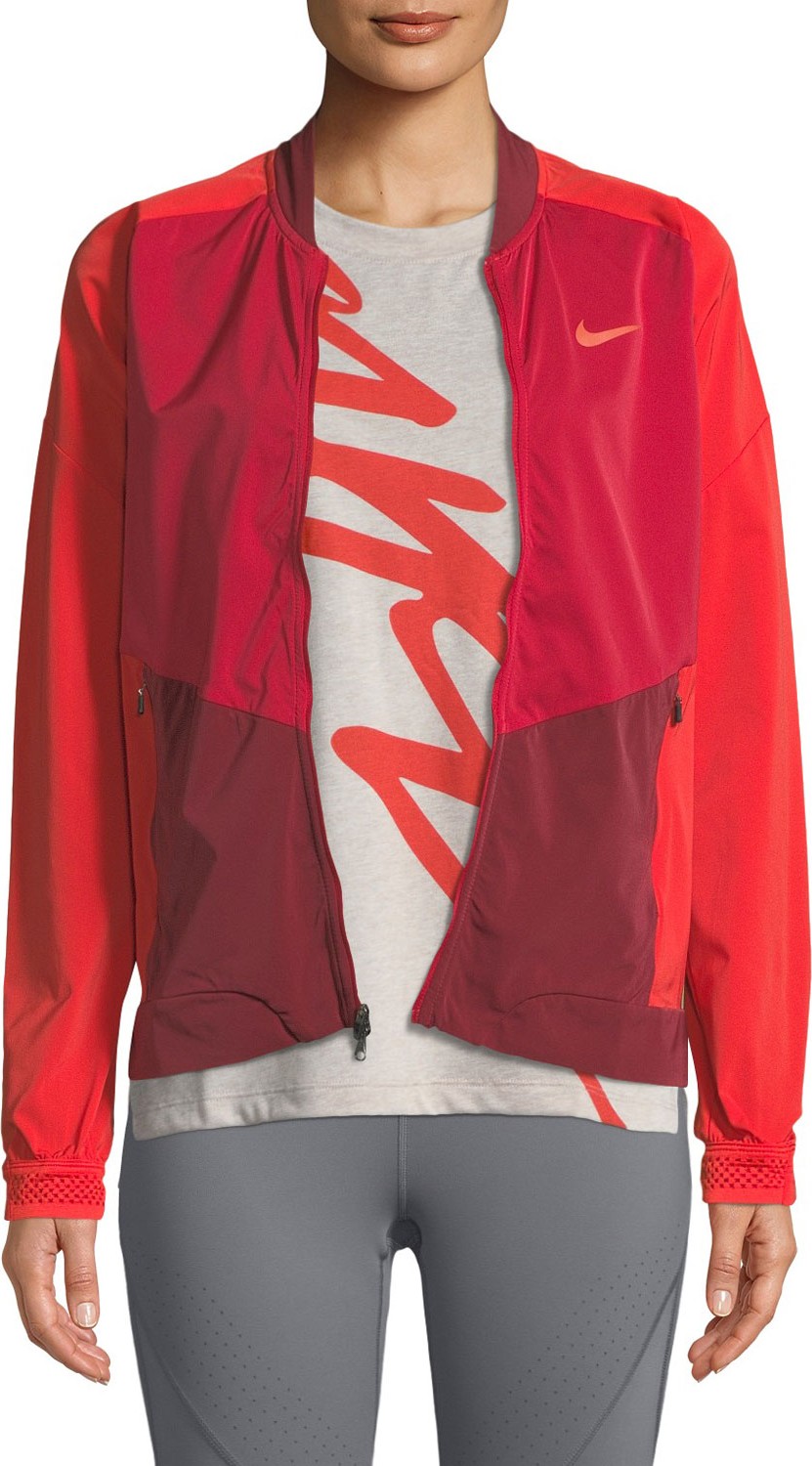 Nike Stadium Zip-Front Running Jacket