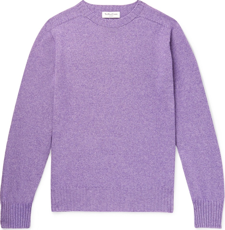 YMC Wool and Cotton-Blend Sweater