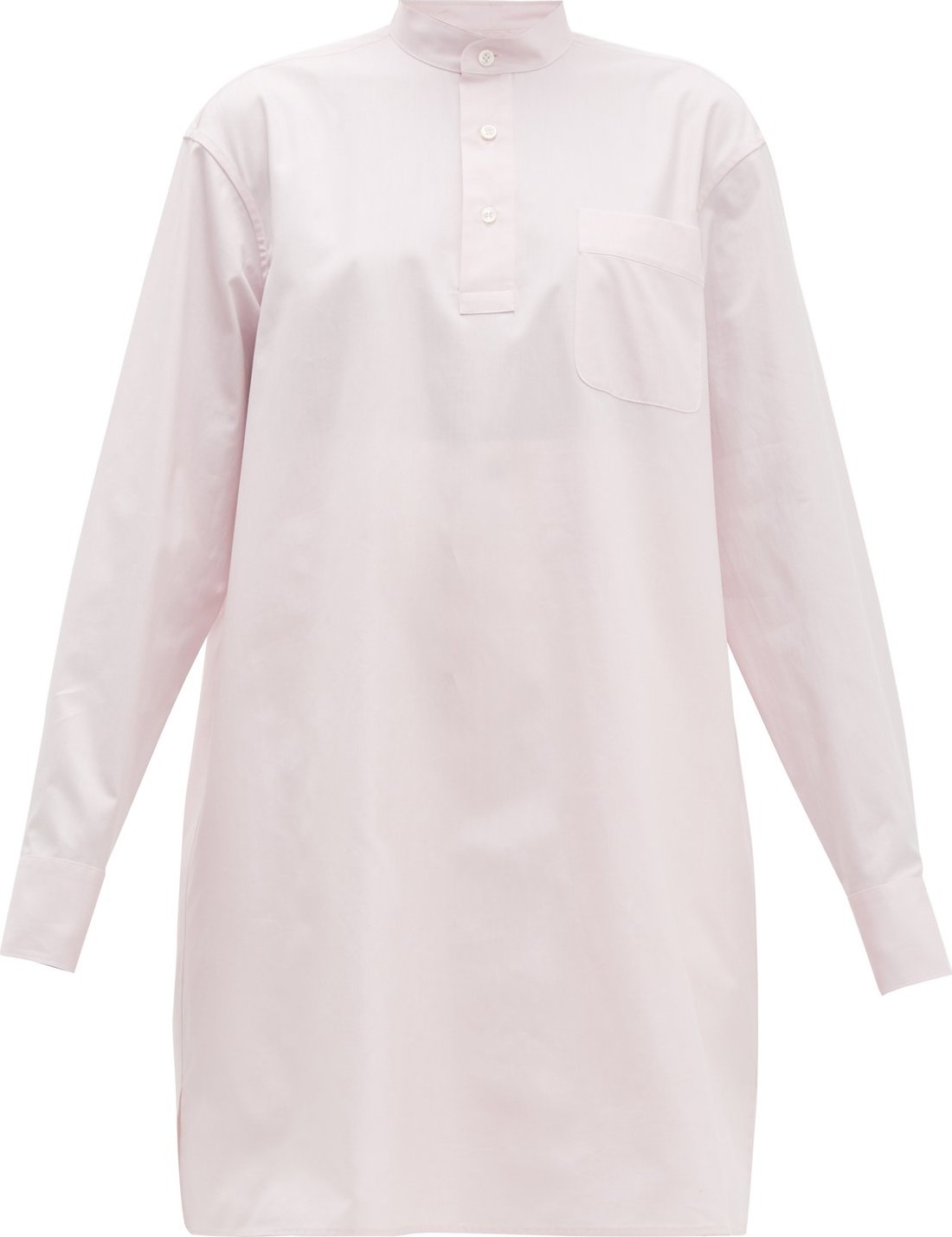 Connolly Band collar cotton shirt