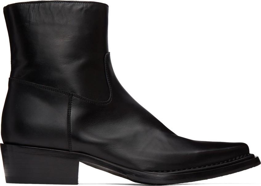 Acne Studios Black Bruno Boots