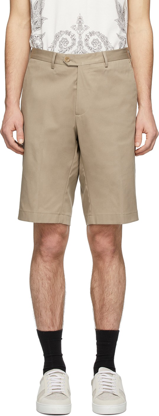 Etro Beige Bermuda Shorts