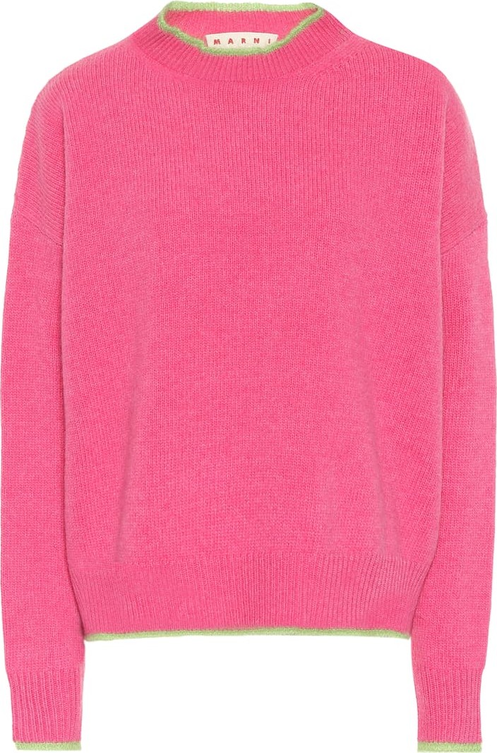 Marni Wool and mohair-blend sweater