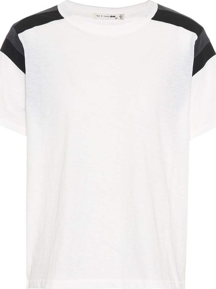 Rag & Bone Panel cotton T-shirt