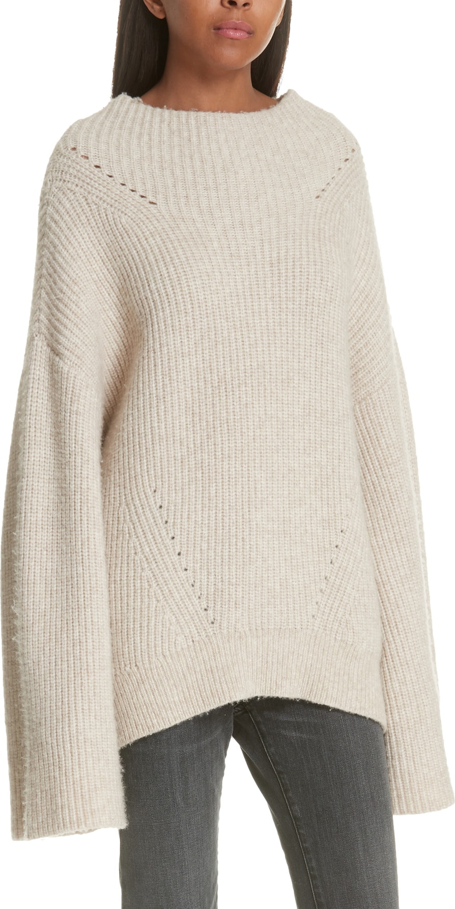 Nili Lotan Ronnie Wool Blend Sweater