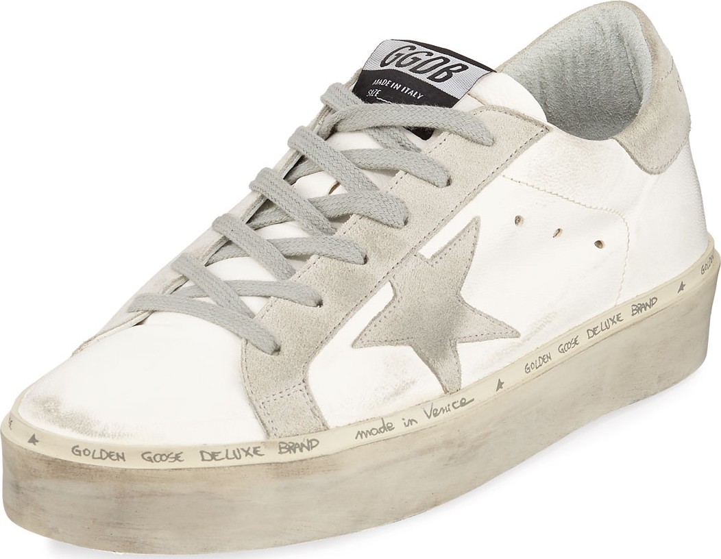 Golden Goose Deluxe Brand Hi Star Leather Sneakers