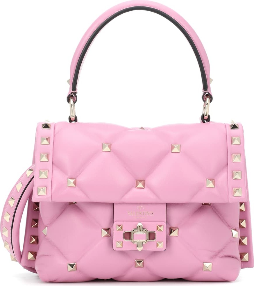 Valentino Valentino Garavani Candystud Mini leather shoulder bag