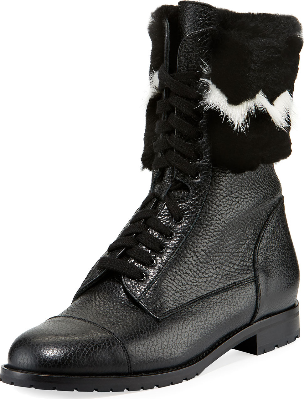 Manolo Blahnik Camp Chafur High-Top Boots