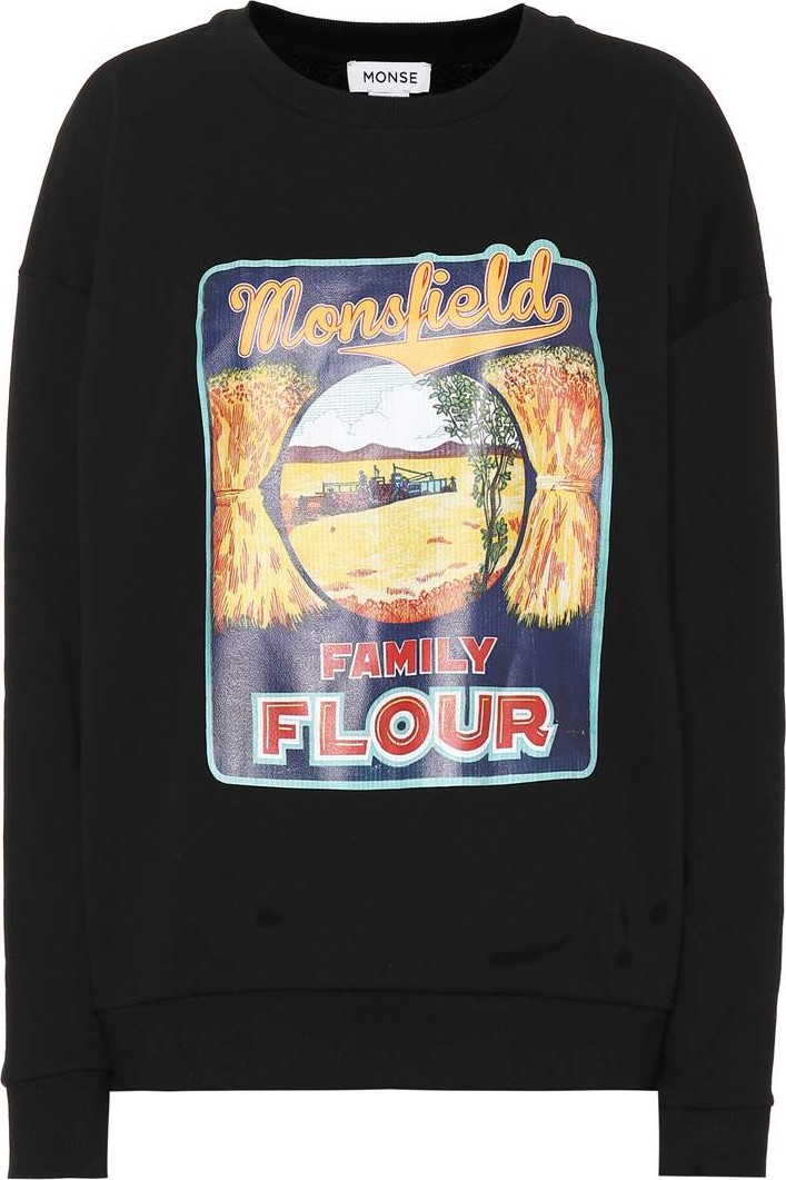 Monse Printed cotton sweatshirt