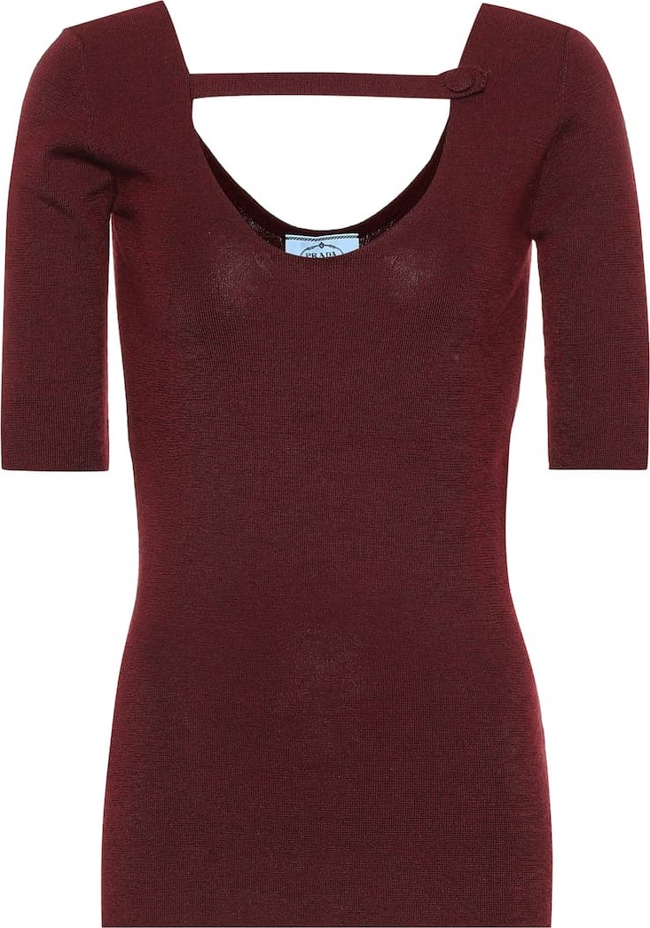 Prada Cashmere and silk top