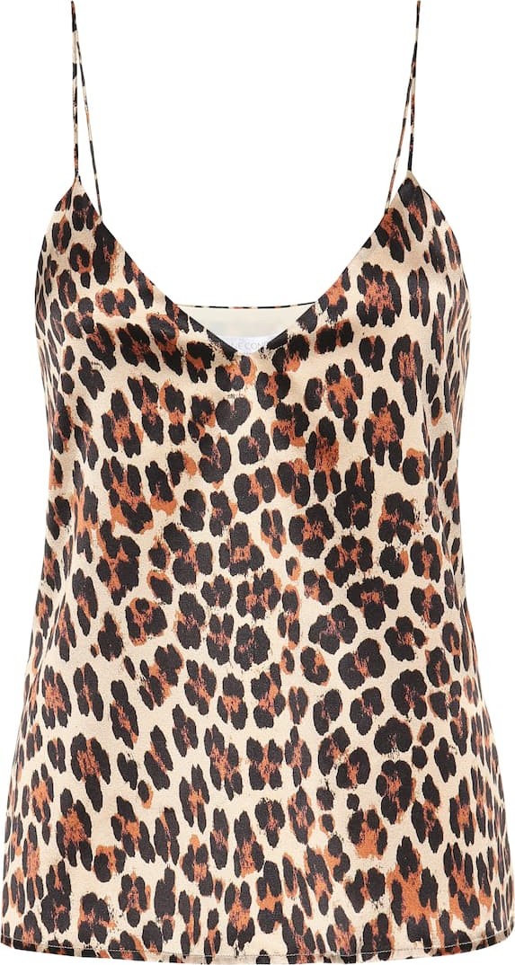 Caroline Constas Silk-satin camisole