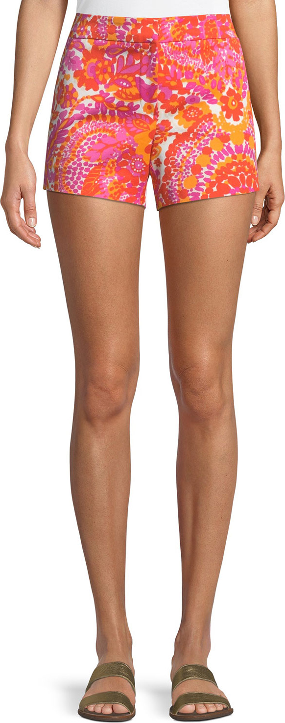 Trina Turk Corbin Shorts in La Flores Print