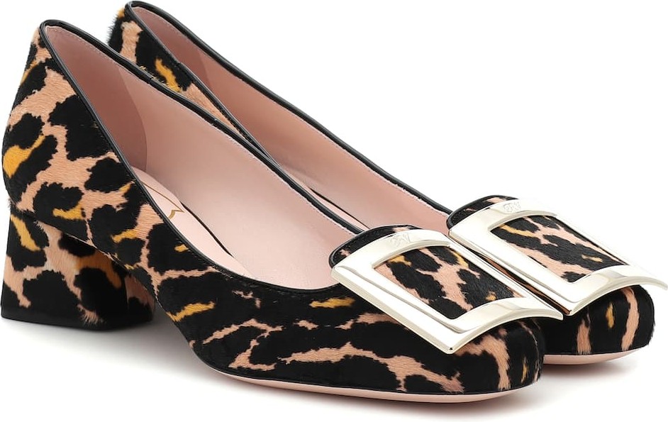 Roger Vivier Très Vivier calf hair pumps