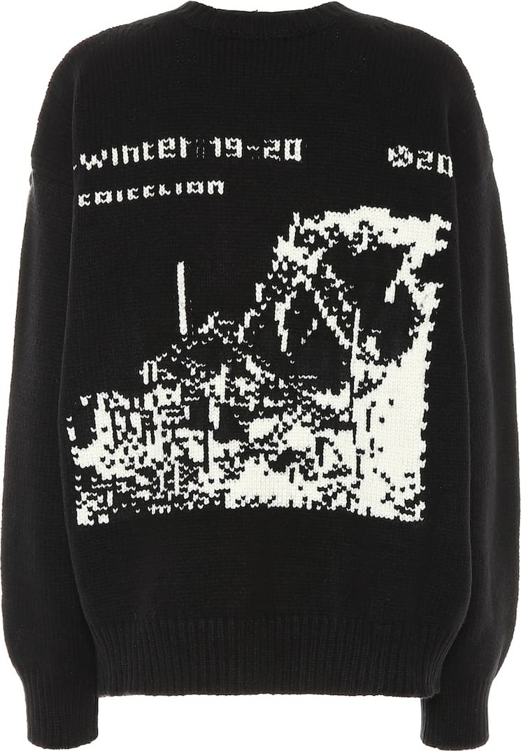 Off White Oversized wool sweater