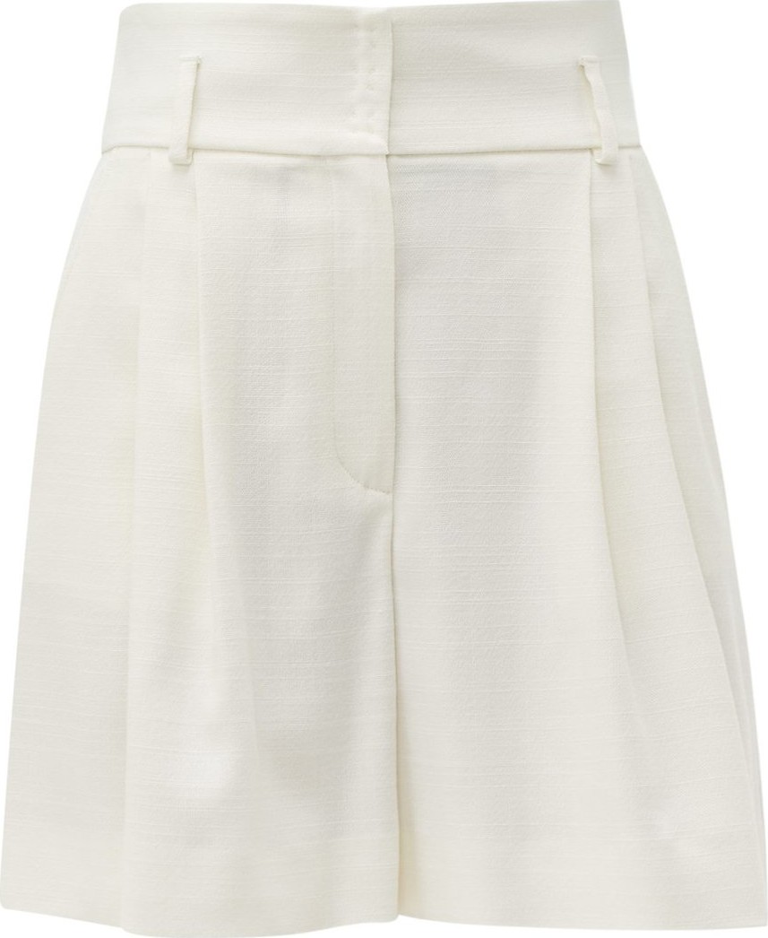 Dolce & Gabbana High-rise canvas shorts