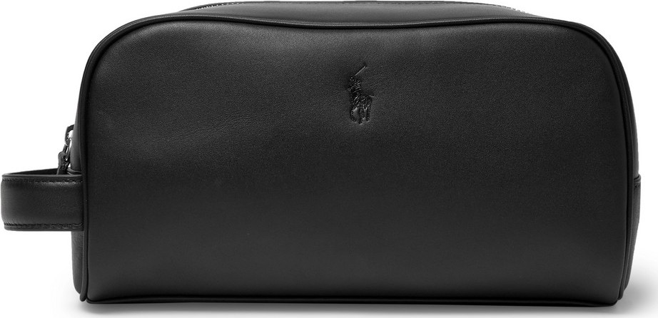 Polo Ralph Lauren Leather Wash Bag