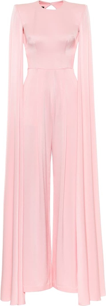 Alex Perry Halston crêpe jumpsuit