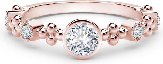 Forevermark Tribute 18k Rose Gold Diamond Stack Ring