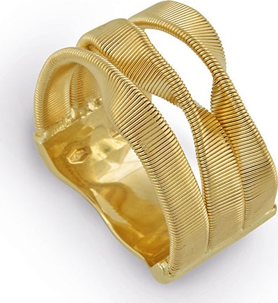 Marco Bicego Marrakech Three-Row Crossover Ring