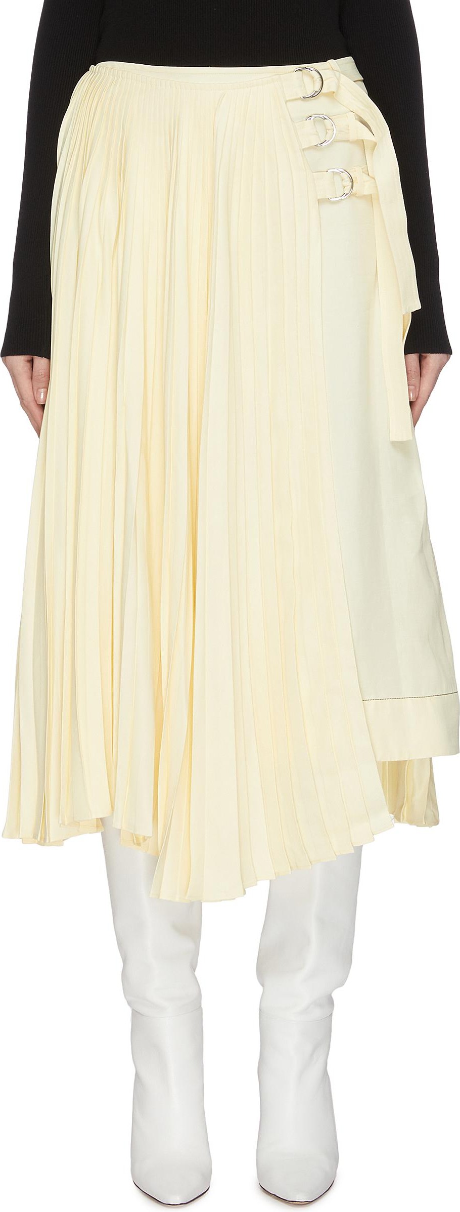 Proenza Schouler Pleated buckle midi skirt Proenza Schouler Pleated buckle midi skirt