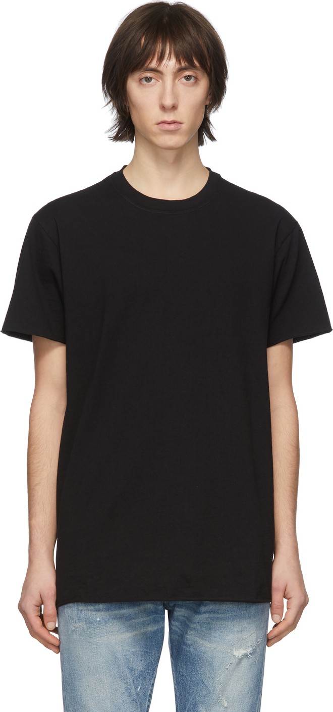 John Elliott Black Anti Expo T-Shirt