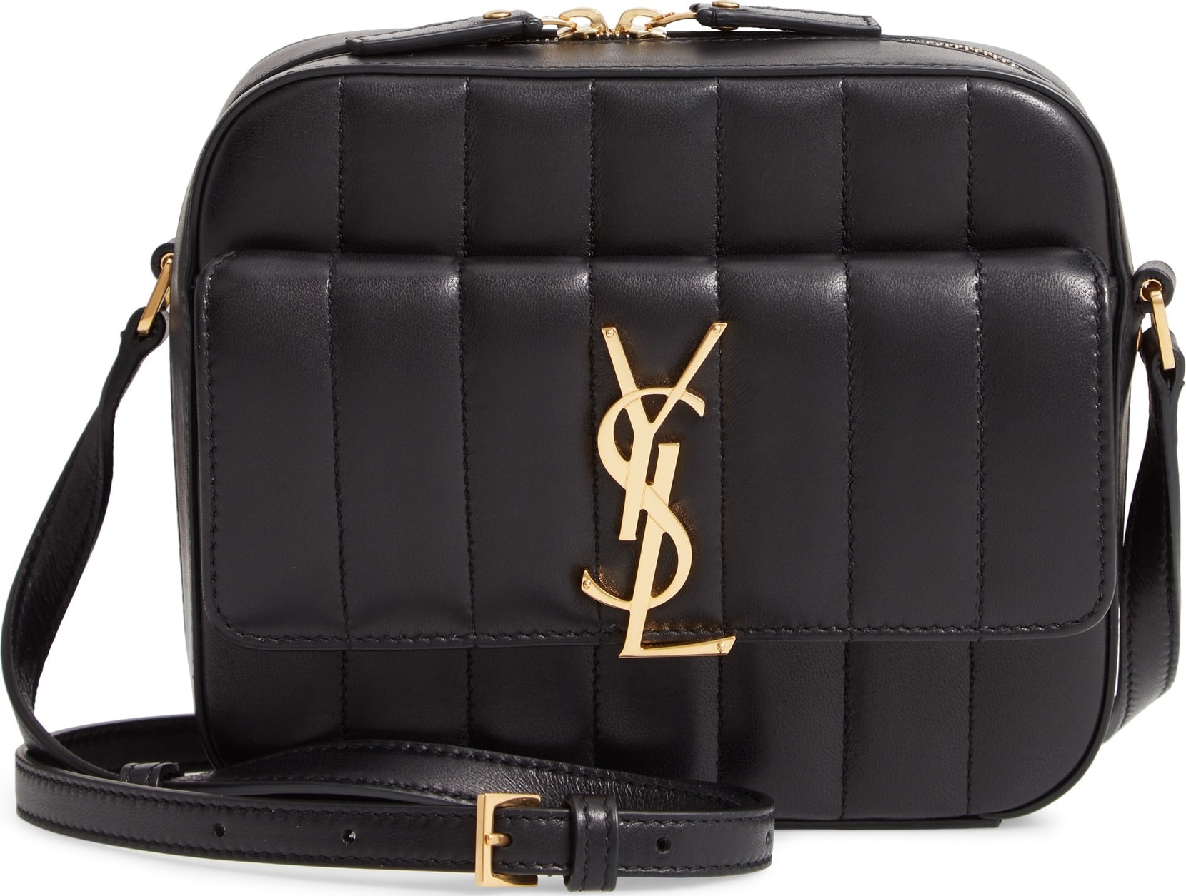 Saint Laurent Vicky Leather Camera Bag