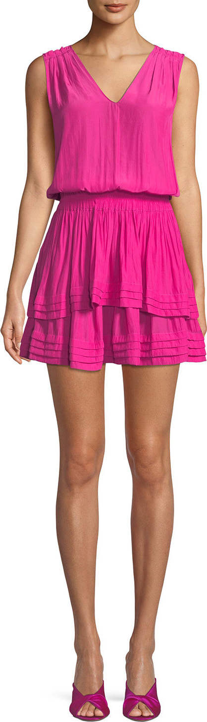 Ramy Brook Raquel Sleeveless Mini Dress
