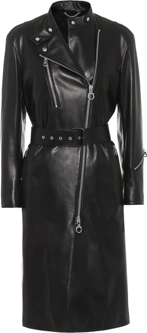 Salvatore Ferragamo Leather coat