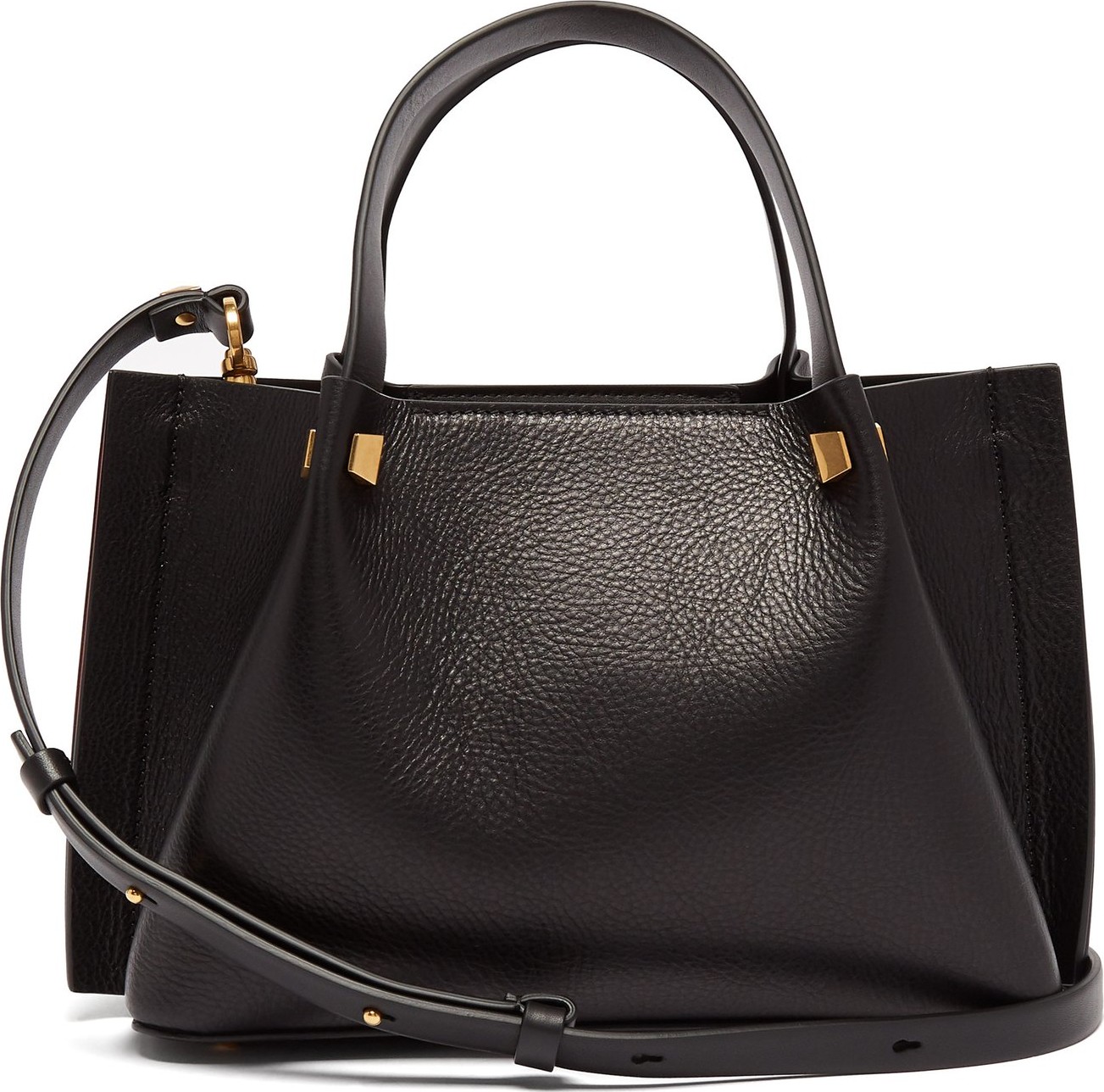 Valentino Go Logo small leather shoulder bag