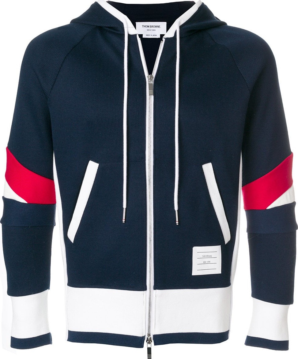 Thom Browne Articulated Chunky Jersey Hoodie