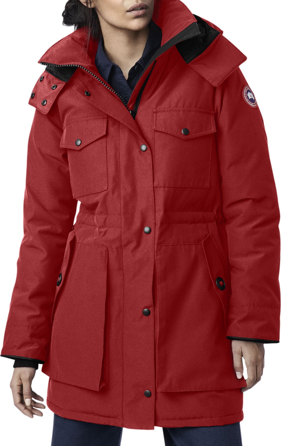 Canada Goose Gabriola Hooded Parka Coat w/ Reflective Back