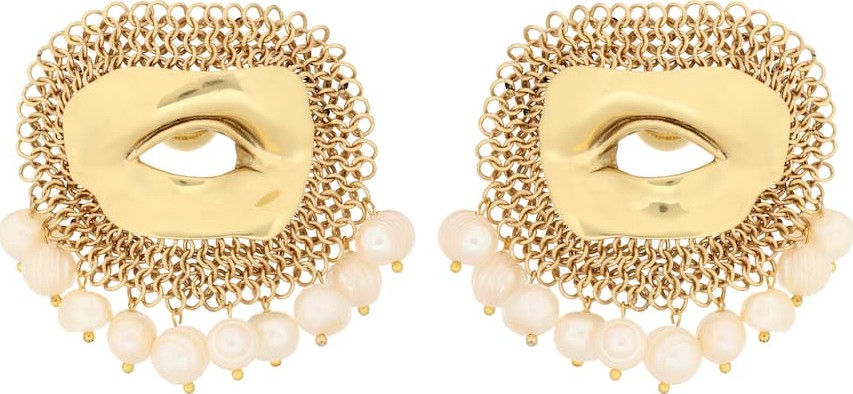 Ellery Pedigree XL Eye earrings