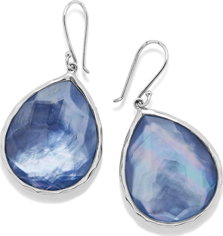 IPPOLITA Sterling Silver Wonderland Teardrop Earrings in Royal